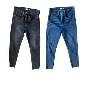 Loft lot of 2 Skinny Jeans Denim Jeans Size 0/25